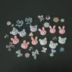 ナカムラくん　ベリエちゃん　ブルーベリエちゃん　ネイルパーツセット❤️