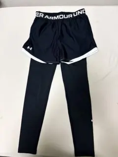 キッズサイズ　UAショートパンツ、 nikeレギンスセットアップのサムネイル