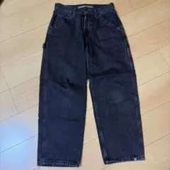 廃盤 LEVIS SILVER TAB BAGGY BLACK デニム
