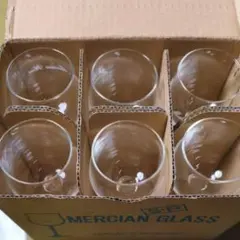 MERCIAN GLASS 透明グラス 6個セット
