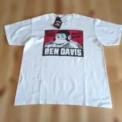 新品未使用　BEN DAVIS プリント Tシャツ ホワイト