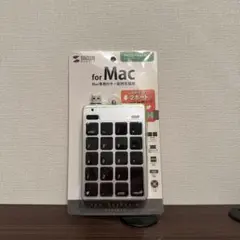 SANWA SUPPLY USB2.0ハブ付テンキー for Mac