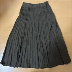 CORNERS（コーナーズ） ダークグレー ロングスカート Mのサムネイル