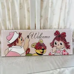 ♡トールペイント♡意地悪♡ラガディアン&アンディ♡ウェルカムプレート♡