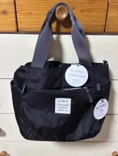 新品タグ付き ポルカポルカ 2Wayトートバッグのサムネイル