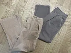 コーデュロイパンツ　2点セット