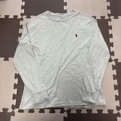POLO RALPH LAUREN 長袖カットソー グレー Mサイズ150センチ