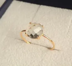 天然石　グリーンアメジストリング