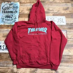 2026年最新】THRASHER カラー：レッド系 メンズ パーカーの人気