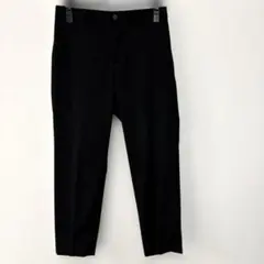 グローバルワーク　メンズ　アーバン　スラックス テーパード　パンツ　ブラック Sのサムネイル