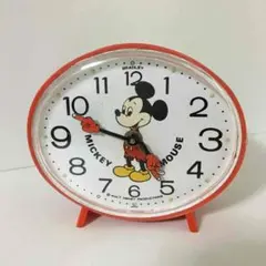 希少　レトロ　BRADLEY ミッキー 目覚まし時計 希少 レトロ BRADLEY ミッキー 目覚まし時計