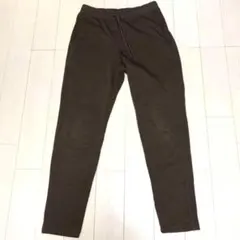 【処分セール】ユニクロ　裏起毛　スウェットパンツ 　イージーパンツ　カーキ