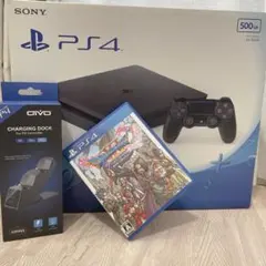 PlayStation4 PS4本体 CUH-2000AB01 ソフト＆充電器付