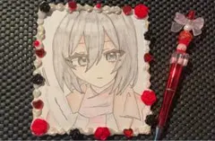 進撃の巨人 ミカサ・アッカーマン 色紙イラスト