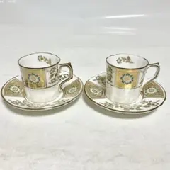 マニュファクチュールドモナコ ファインアート カップ＆ソーサー 2客 
