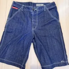 90s QUIKSILVER buggy denim Shorts Lサイズのサムネイル