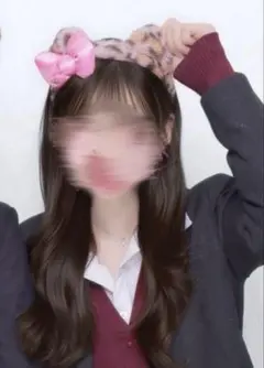 ハローキティ　カチューシャ　ヒョウ柄
