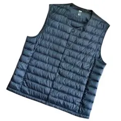 UNIQLO ユニクロ ダウンベスト ウルトラライトダウン ネイビー XL