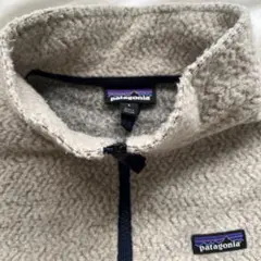 90s パタゴニア フリース ハーフジップ ベージュ