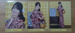 乃木坂46 賀喜遥香 浴衣 生写真 3種 コンプ - メルカリ