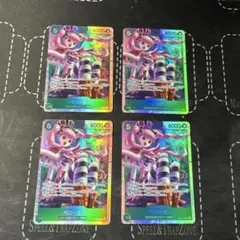 ペローナ SR 4枚セット 蒼海の七傑 OP14-033