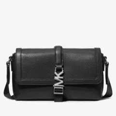 マイケルコース Michael Kors レザーショルダーバッグ ブラック