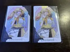 天馬 咲希 グリーティングカード 箔押し プロセカ 感謝祭 5周年　エピカおまけ