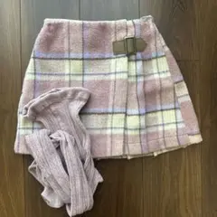 NEXT スカート タイツセット 6-7y