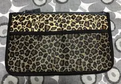 限定ヒョウ柄デザイン大人気バッグインバッグ新品大サイズ