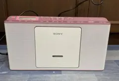 SONY ソニーオーディオシステム ZS-E80 CDプレイヤー ラジオ　ピンク CDラジオ ピンク ZS-E80(P) [ワイドFM対応] SONY｜ソニー 通販