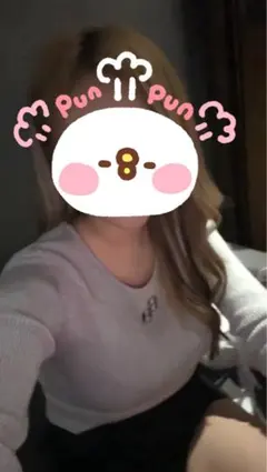 グレー 長袖ニットセーター