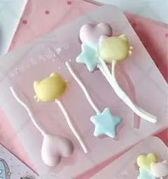 シリコンモールド　風船　キャンディ　デコレーション　レンジ　トレカケース　装飾
