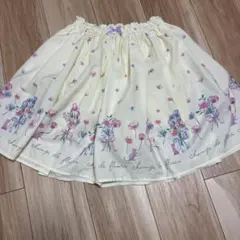 花柄スカート　子供
