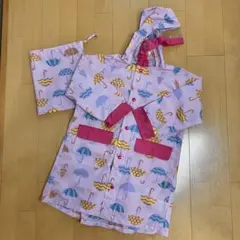 ブランシェス　レインコート　120cm 収納袋付き