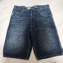 ADDICTデニムハーフパンツ