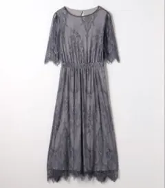 【UNITED ARROWS】オケージョンドレス・総レース・ドレスワンピース