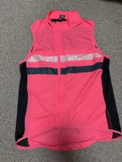 Rapha ウィンドブレーカー ピンク　サイズM ジレ