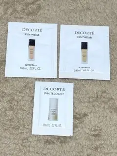 【おまけ付】コスメデコルテ ゼンウェアステイ N22 N26 ファンデサンプル