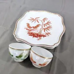 リチャードジノリ　　レッドコック　プレート2点 2025年最新】ジノリレッドコックの人気アイテム - メルカリ