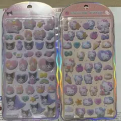 【新品未開封】コットンパフィーシール 2点セット サンリオ