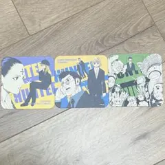 HUNTER × HUNTERアートコースター クロロ クラピカ レオリオ