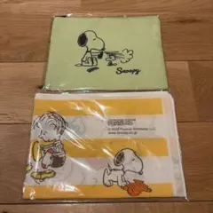 SNOOPY　ピーナッツ　ポーチ　ピスタチオ　手ぬぐい　非売品