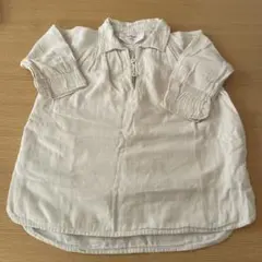 CIAOPANIC TYPY ベージュ ストライプ 長袖シャツ　ワンピース