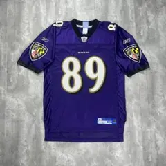 Reebok NFL プリントチームロゴ レイブンズ ゲームシャツ 6591