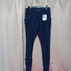 新品タグ付き　ダークブルー スキニーデニム