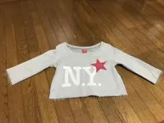★USED★tommy girl トミーガール ショート丈トレーナー Ｍのサムネイル