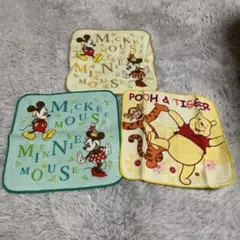 ディズニーキャラクタータオルセット