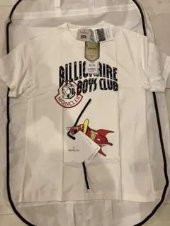 クリーニング済】モンクレール MONCLER 半袖　ホワイト　白　紙タグ付き