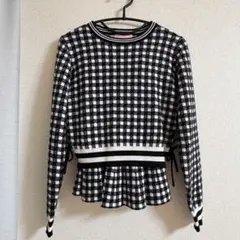 ハニーシナモン セットアップ ニット ミニスカート