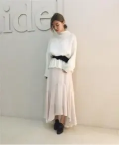 4月で閉店☁︎snidel ビッグシルエットニットプルオーバー